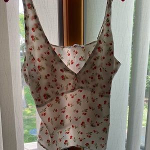 Abercrombie and Fitch Cherry Camisole